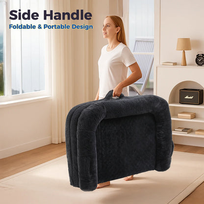 Foldable Dog Bed for Adult, Kids, Plush Pet Couch Bed for Large Dogs, Washable Pet Sofa Bed with Non-Slip Bottom Dog Accessories