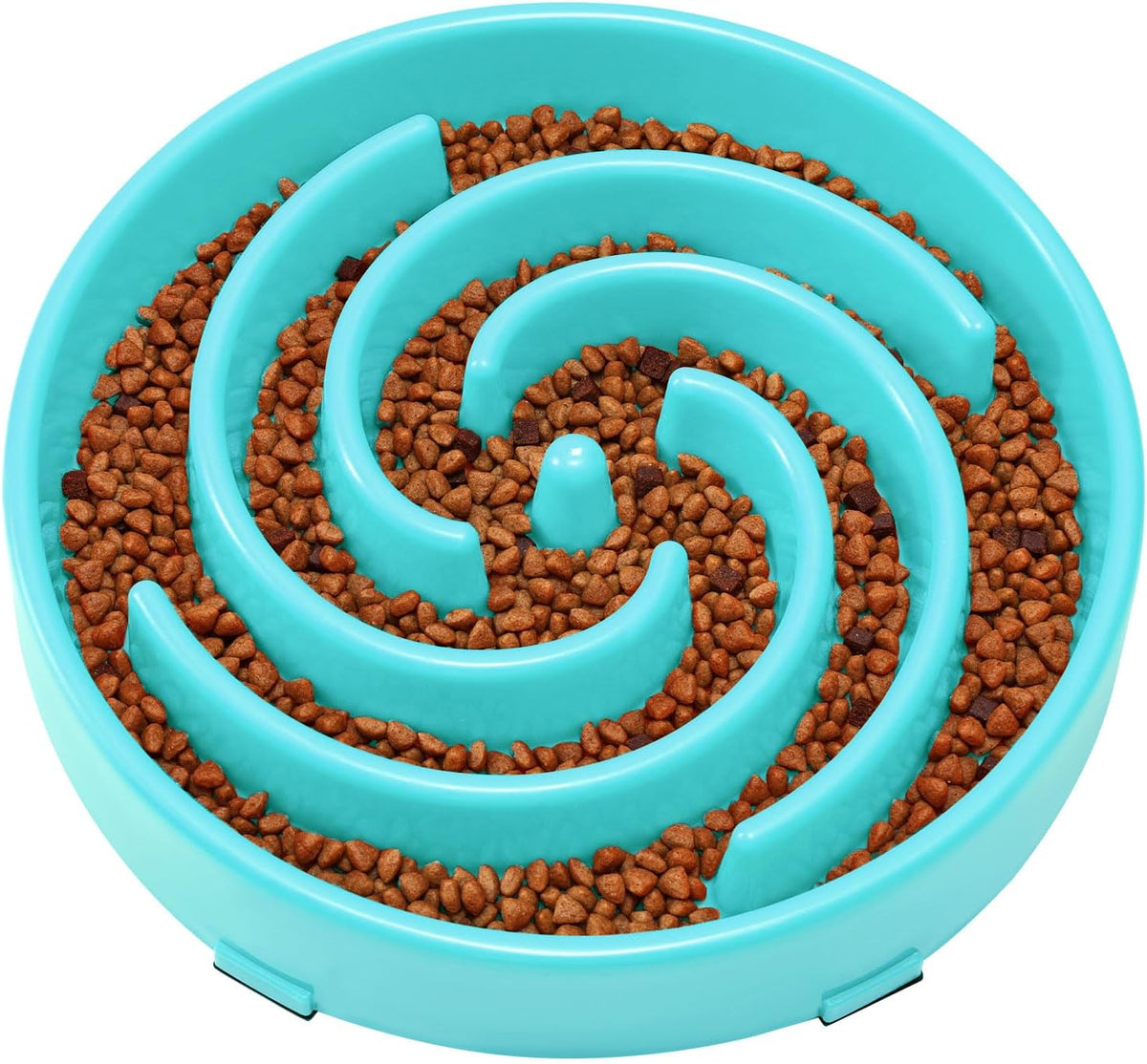 Slow Feed Dog Bowl for Large and Medium Breeds, Anti-Gulping Design to Prevent Bloat and Choking